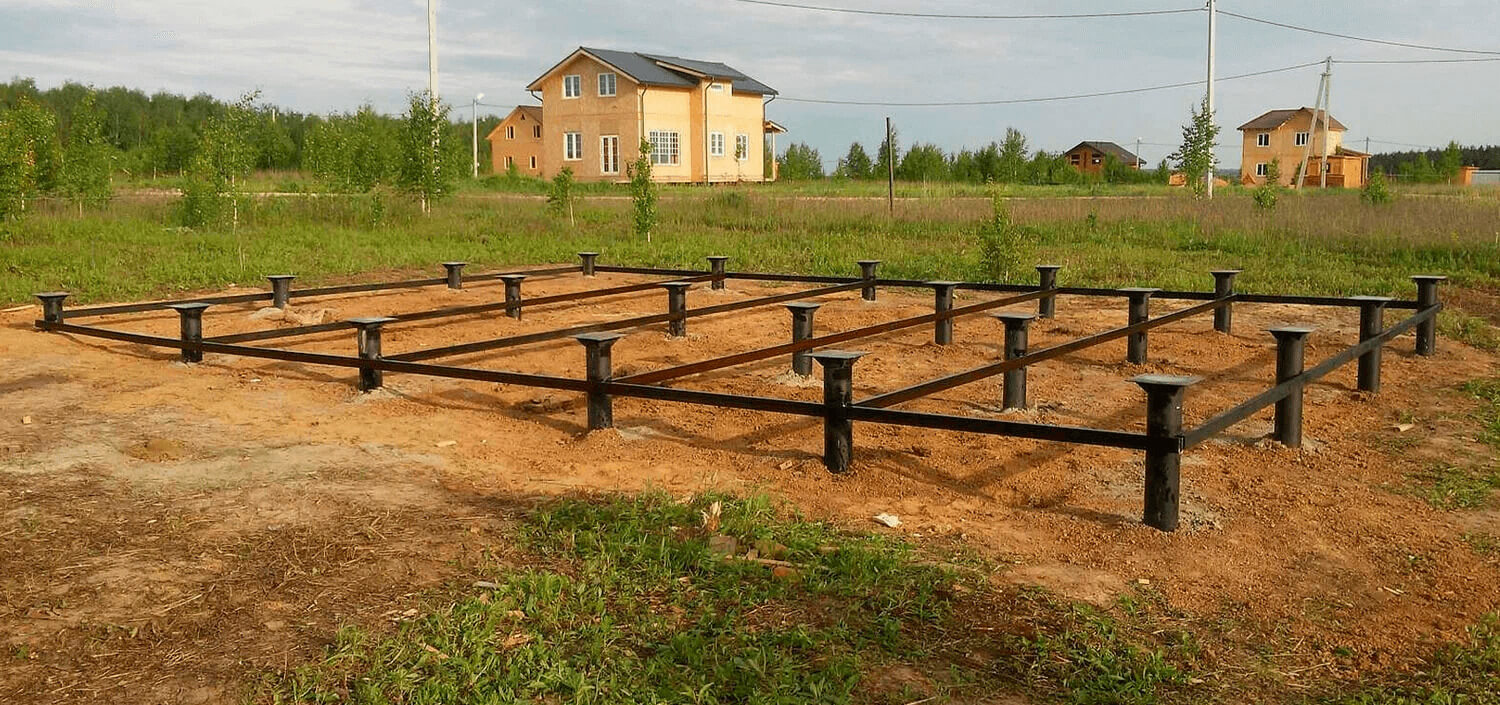 Свайно-винтовые фундаменты