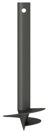 Винтовая свая толстостенная - СВС (т) 73/250-2000