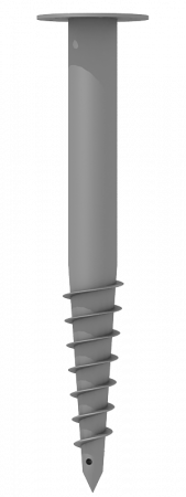 Винтовая свая. Грунт ГФ-021 - СВМ-F 89 (4) - 1500