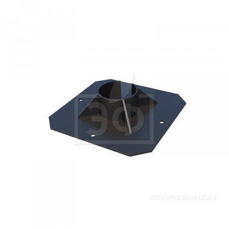 Оголовок сварной для винтовой сваи Ø76 - ОС 250x250